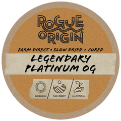 Legendary Platinum OG - Rogue Origin CBD Hemp Cultivar Logo