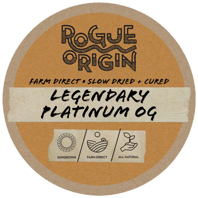 Legendary Platinum OG - Rogue Origin CBD Hemp Cultivar Logo