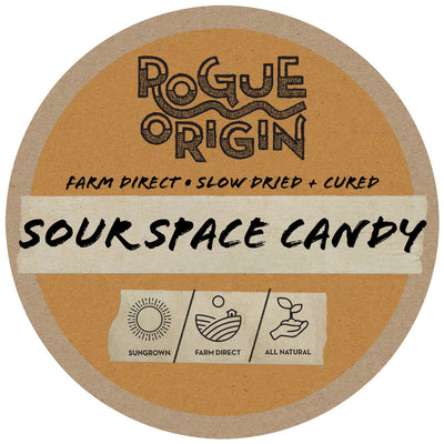 Sour Space Candy - Rogue Origin CBD Hemp Cultivar Logo