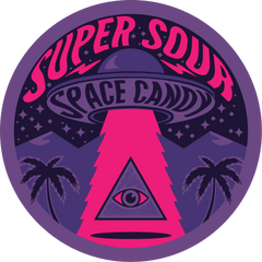 Super Sour Space Candy - Rogue Origin CBD Hemp Cultivar Logo
