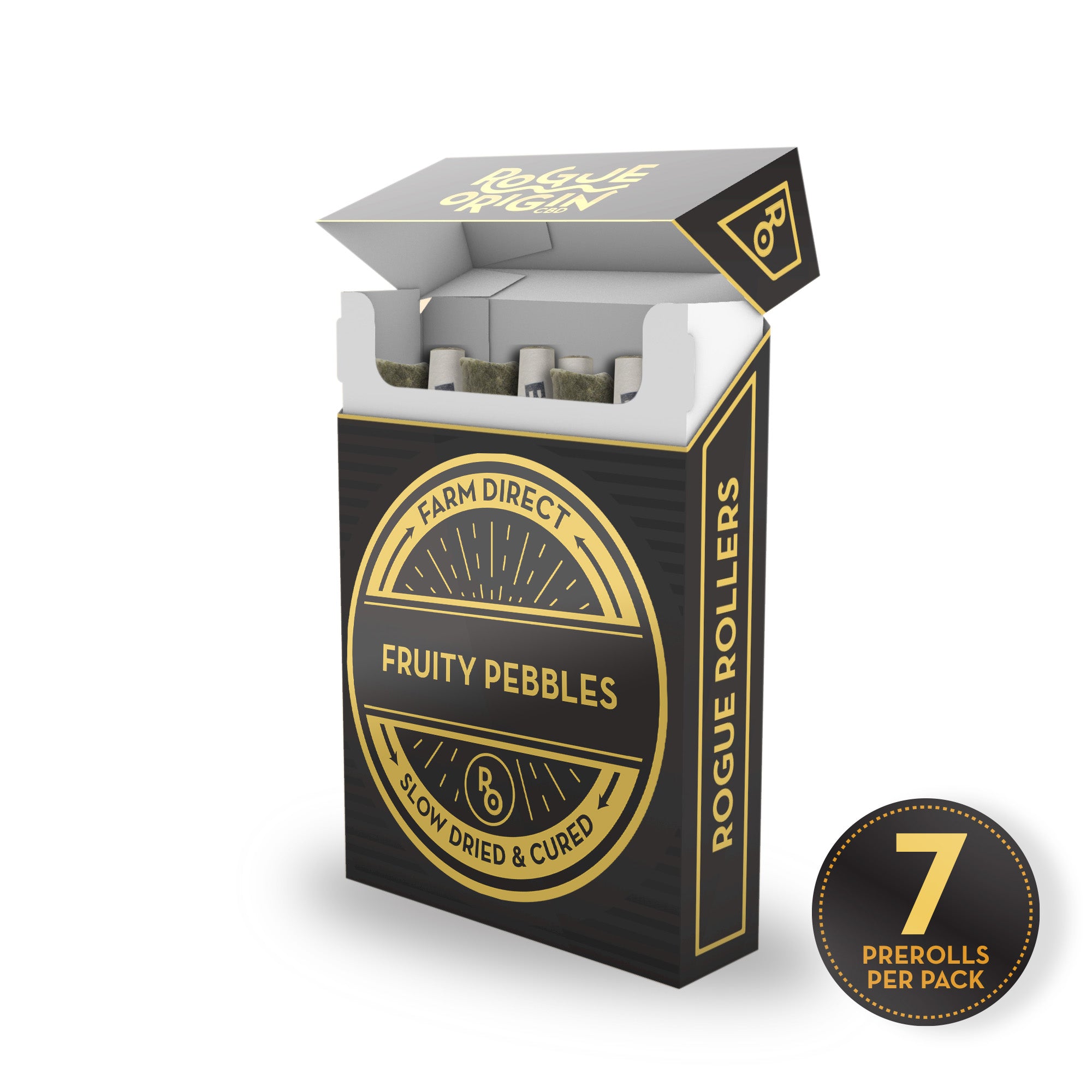 Fruity Pebbles Rogue Rollers - Hemp Prerolls