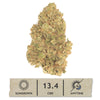 A close-up image of the Sour Suver Haze strain
