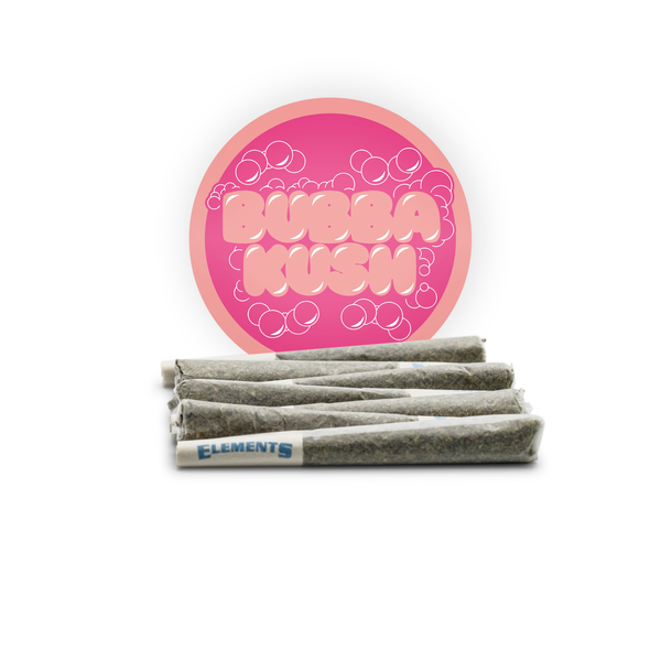 Bubba Kush CBD Hemp Flower Prerolls - Rogue Roller