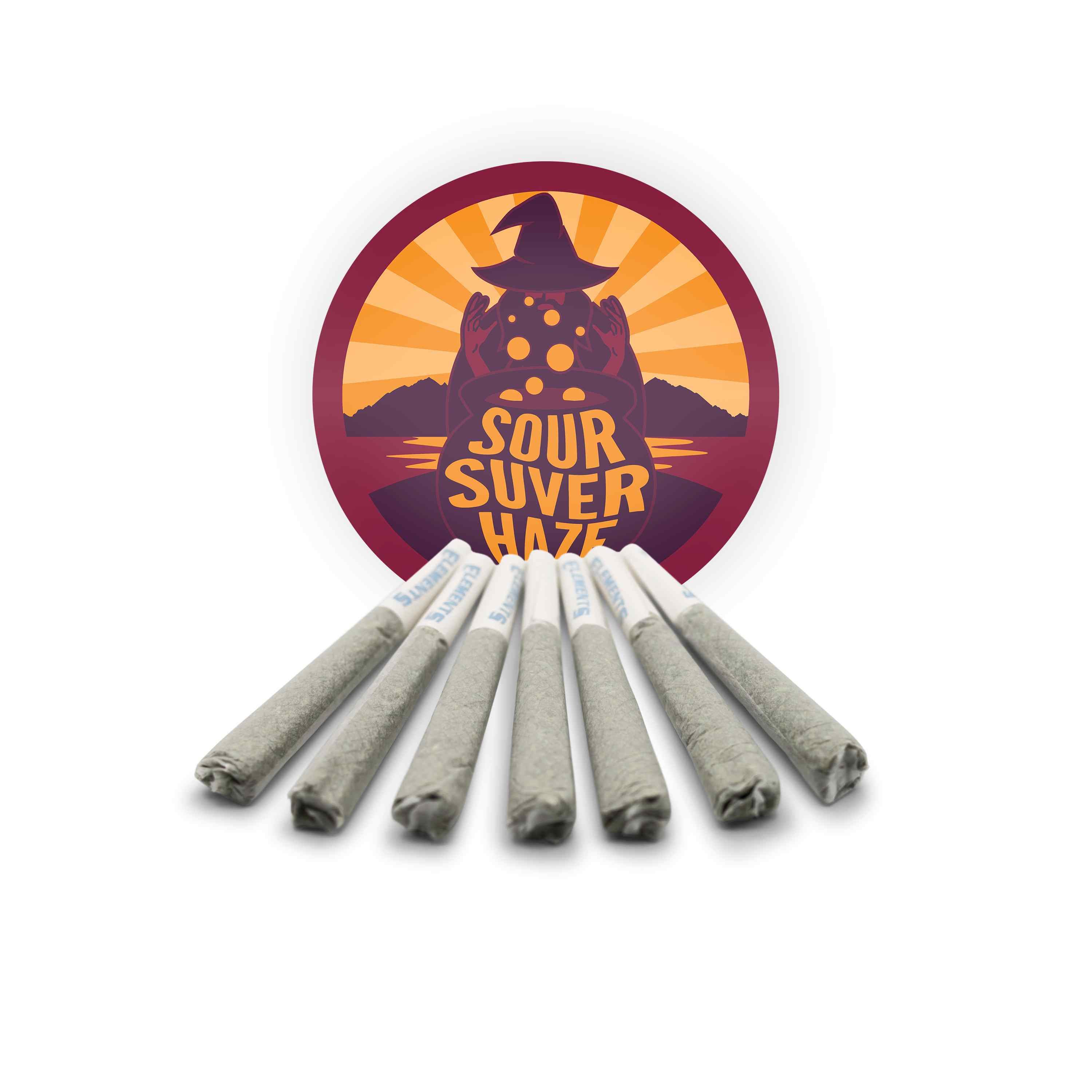 Sour Suver Haze Rogue Rollers - Hemp Prerolls